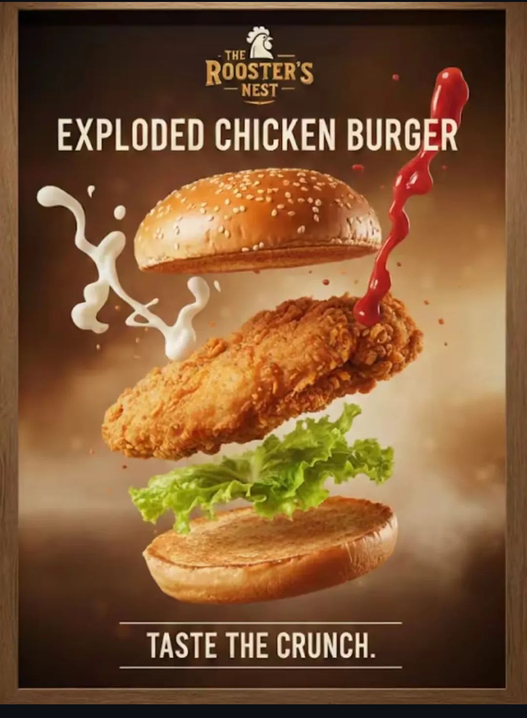 Explode burger