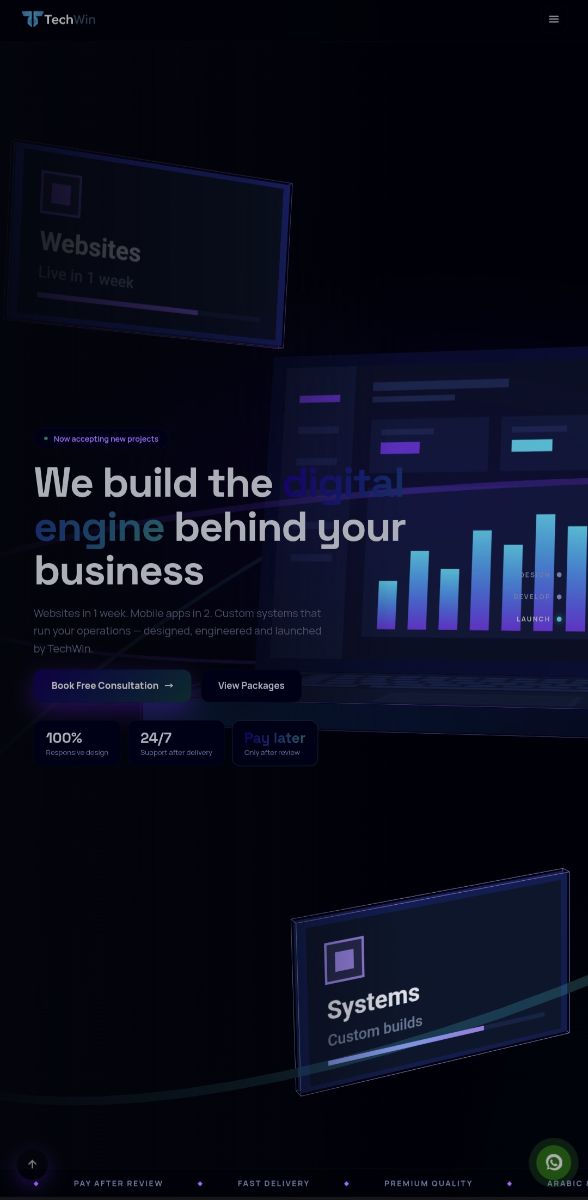 Website development