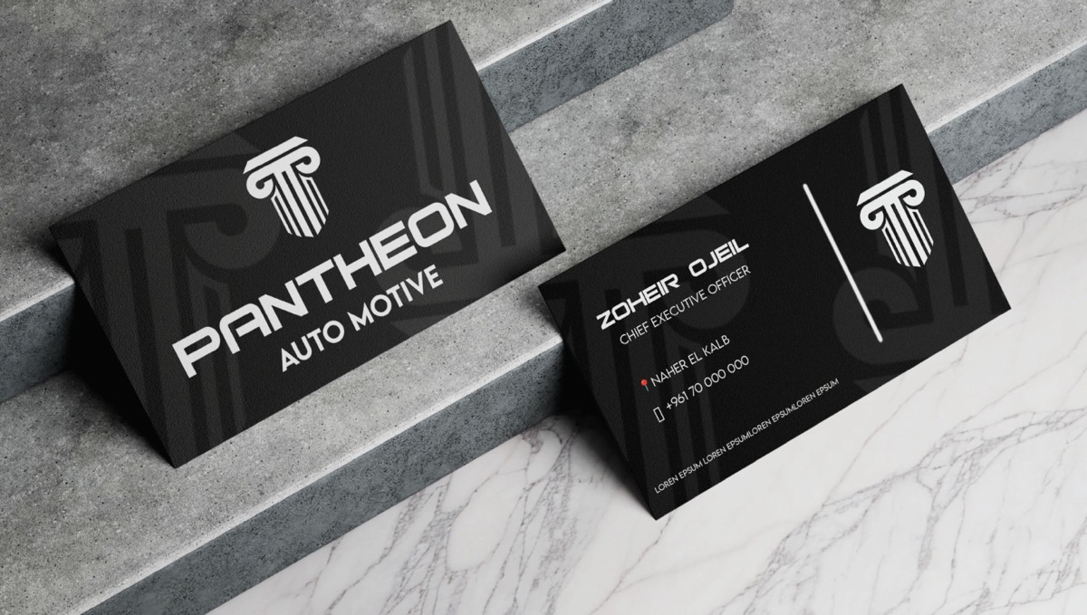 Pantheon Business Card