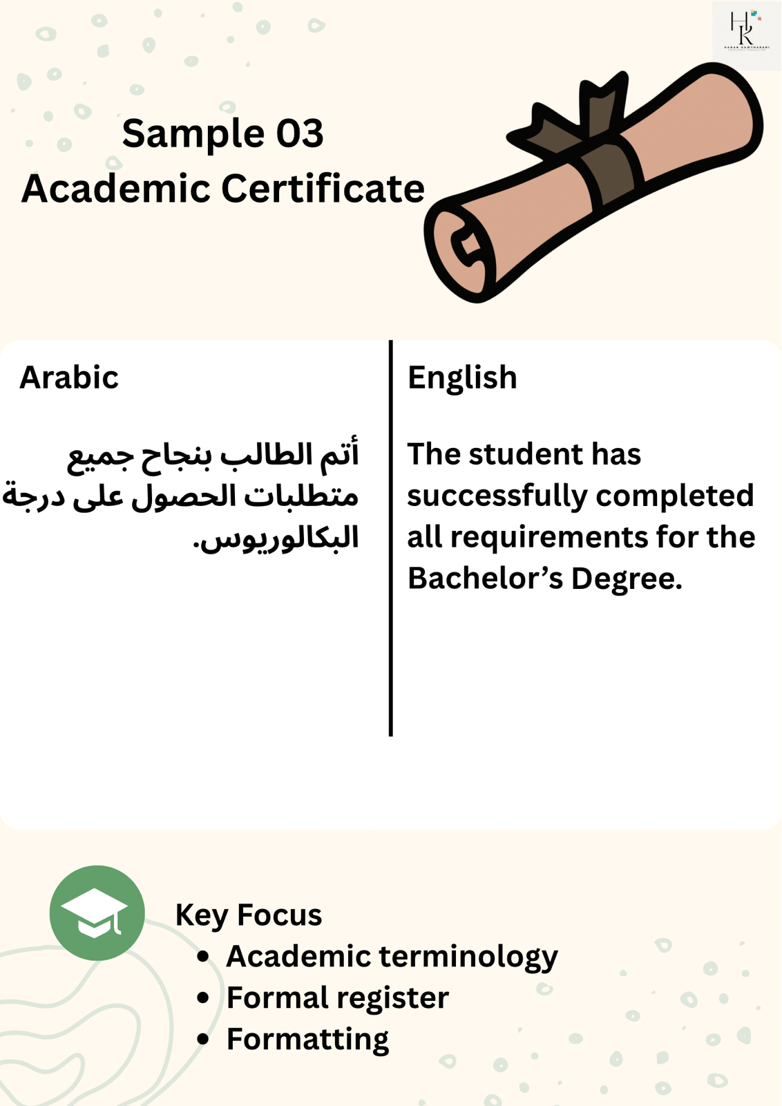Academic Translation