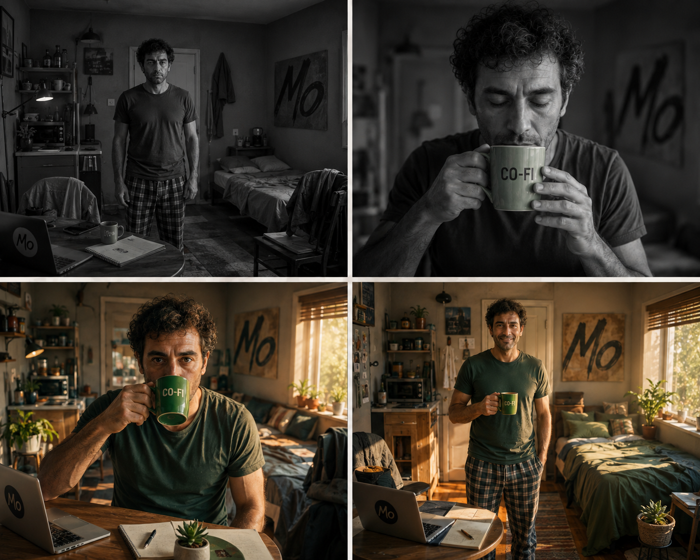 Coffee Ad campaign