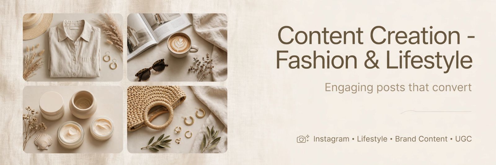 Content Creation - Fashion & Lifestyle | Instagram Content