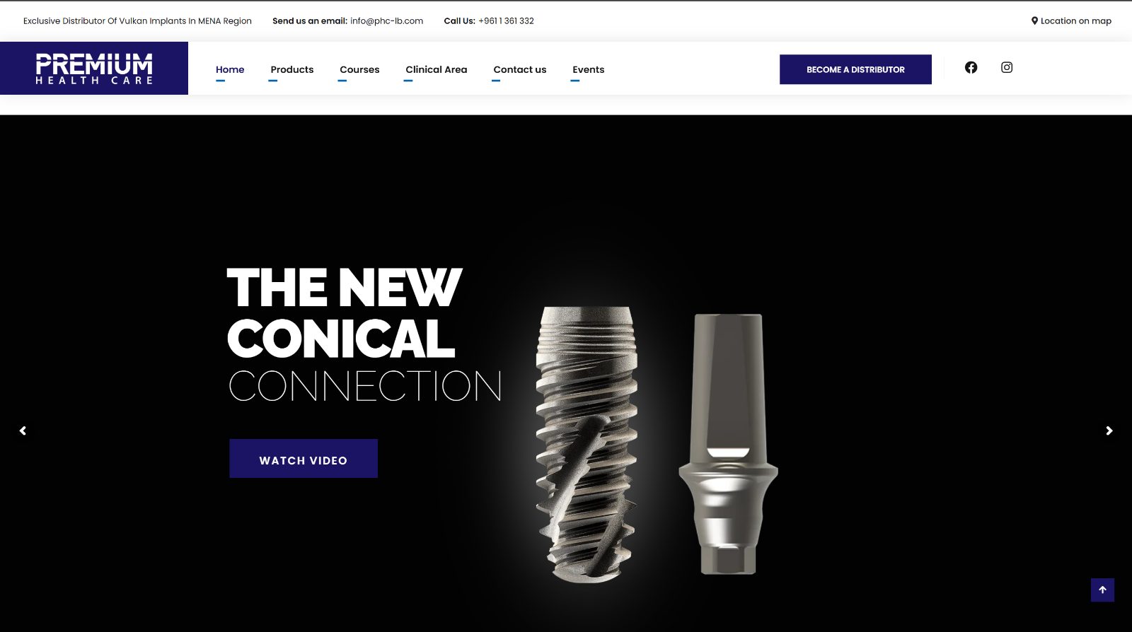 Premium Health Care — Vulkan Dental Implants Distributor Website