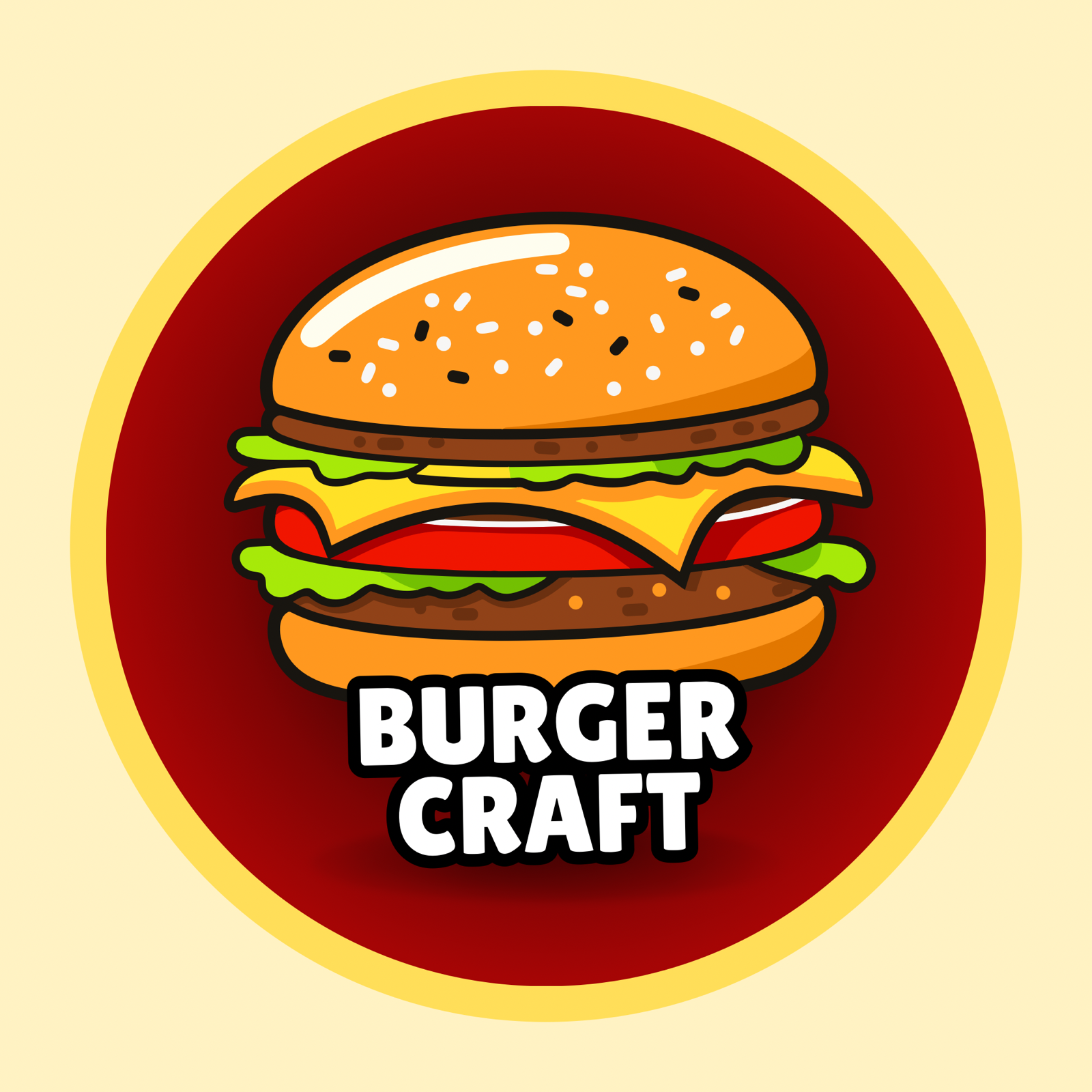 Burger Craft – Visual Identity & Logo Design