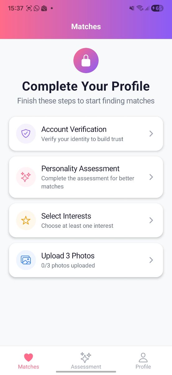 LikeMinded: Dating Mobile App