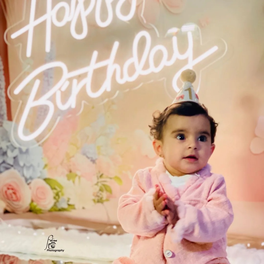 Little Girl's Birthday Photoshoot 🤍🌸