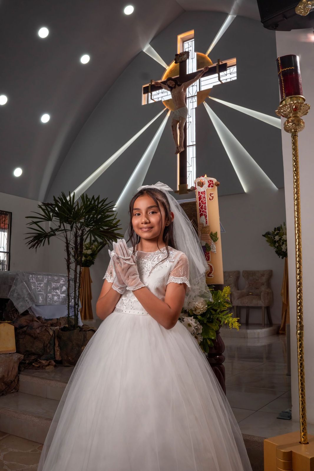 First Communion Celebration Photo Montage