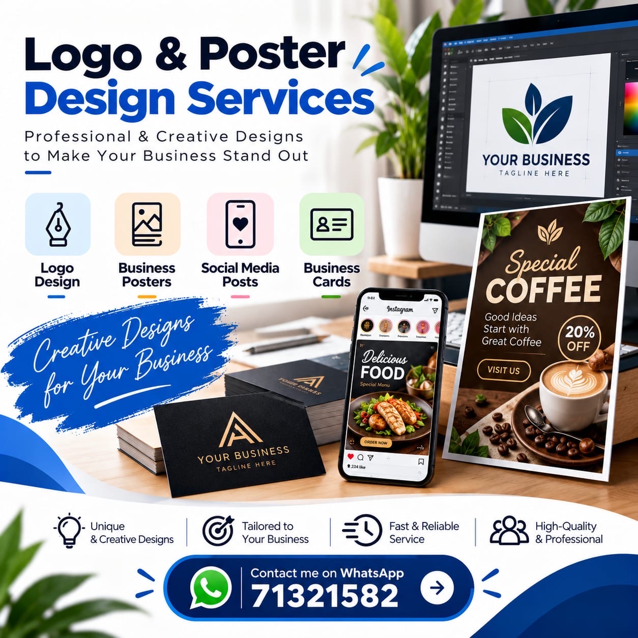 Logo and posters design