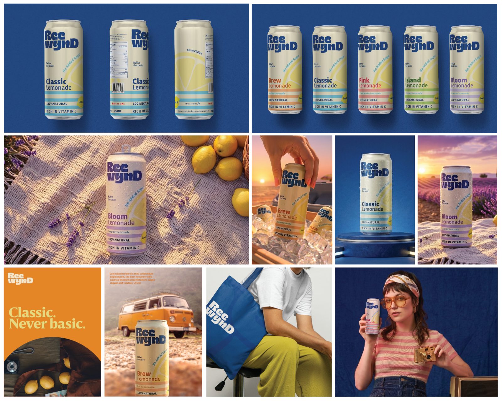 Lemonade package design