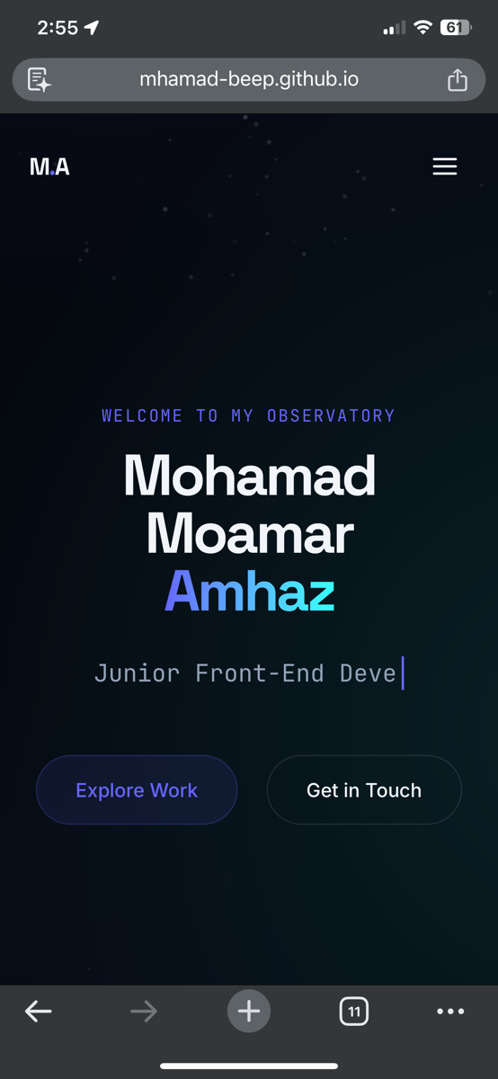 Mohamad amhaz portfolio