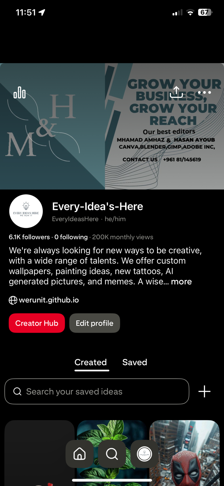 My own business