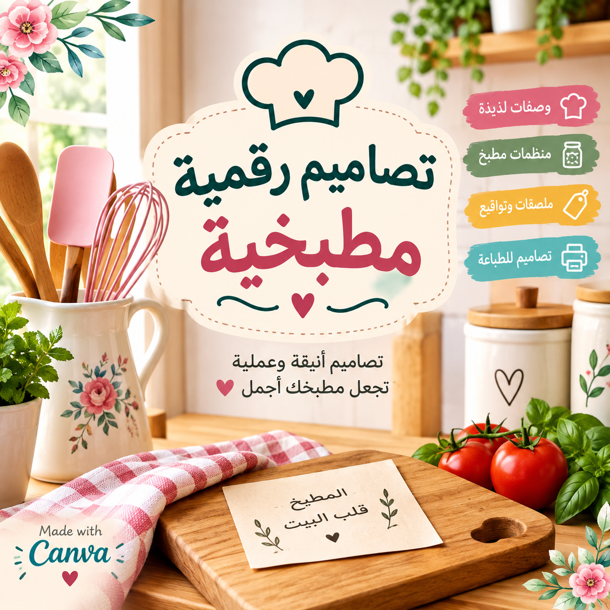 Arabic Canva Digital Designs